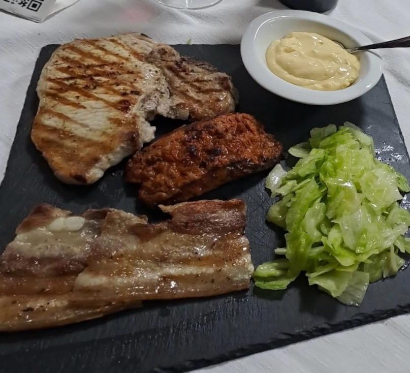 Piatto tipico della cucina lucana al ristorante La Briglia